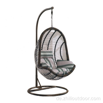 Wicker Gartenmöbel Pe Rattan Swing Hängende Stuhl